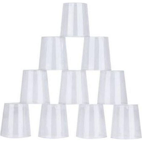 20 gobelets en plastique pour fêtes