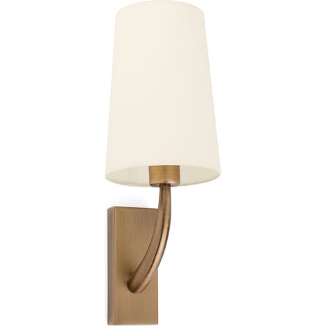 REM Aplique de pared oro viejo mate/beige 29681-20