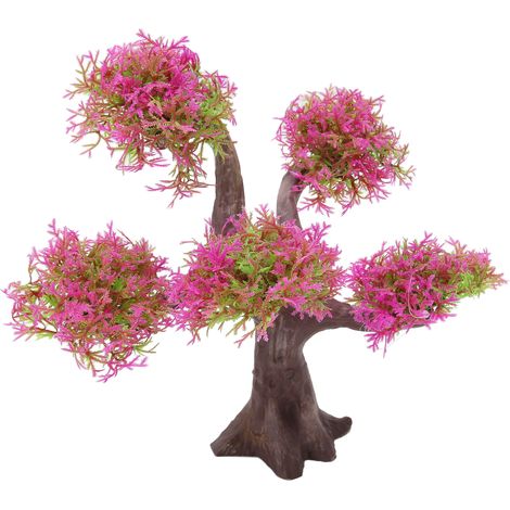Plantes artificielles colorées en résine pour aquarium, décoration pour aquarium. (1/5)