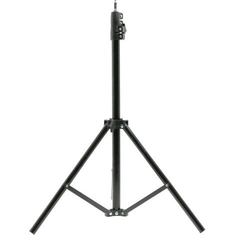 Soporte Para Aro / Anillo de Luz LED  Negro   IluminaShop