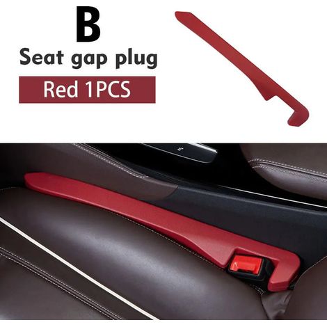 (Rouge, 1 pièce) Bouchon de joint étanche pour siège auto, accessoire universel pour intérieur de voiture (1/5)
