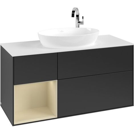 Villeroy & Boch F941HJPD Meuble sous-lavabo Finion F94 (1/3)