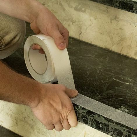 Nastro antiscivolo trasparente 50 mm x 18 m - 8001537 (1/2)