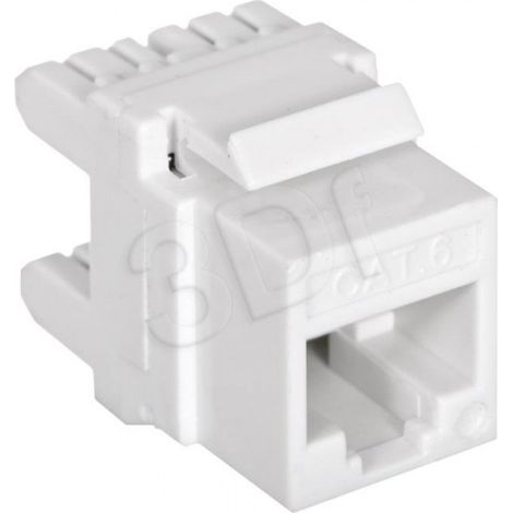 Conector RJ45 UTP cat. 6 tipo keystone, sin blindaje Q-lantec MKN-U6-1