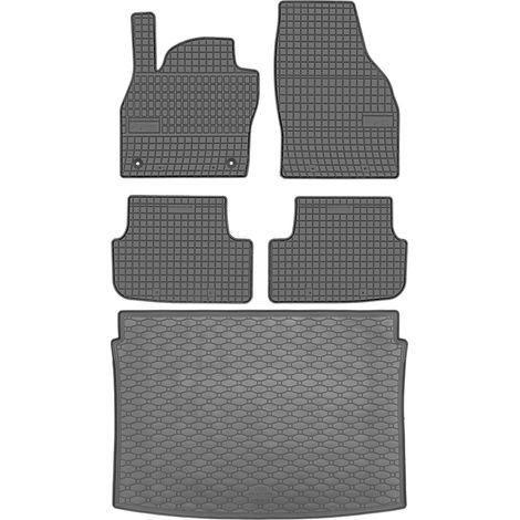 Juego de alfombrillas de goma para coche y alfombrilla para maletero del Seat Arona Crossover de noviembre de 2017 (1/5)
