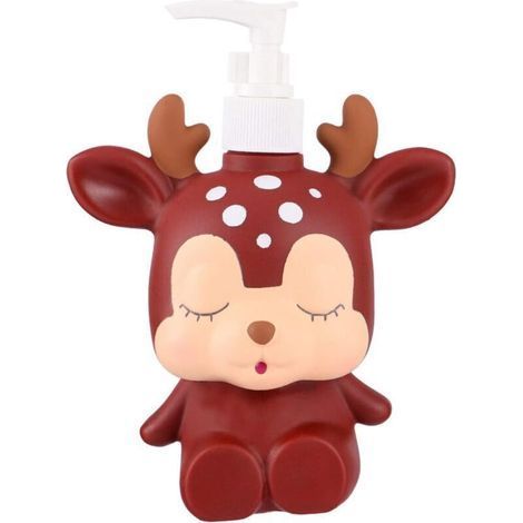 CSPARKV Distributeur de Gel pour Enfants - avec Pompe - pour Lotion et shampoing - 300 ML (1/4)