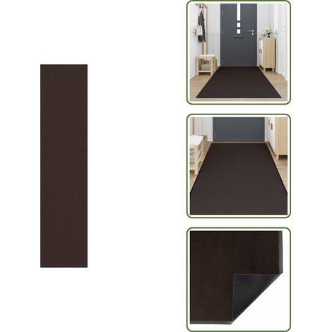 Paillasson marron 115x500 cm - Paillasson - Paillasson De Porte - Paillasson De Bienvenue - Paillasson De Porte Extérieur (1/5)