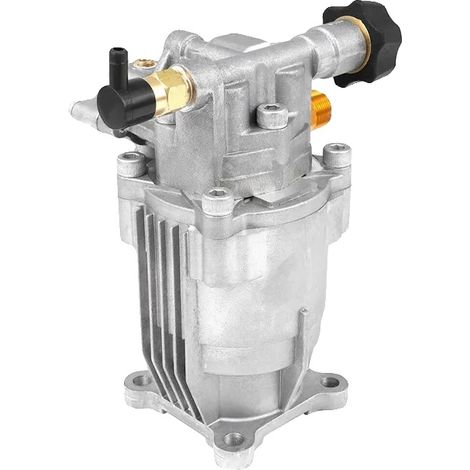 Bomba para hidrolavadora de alta presión, caudal de 2.4 GPM, rendimiento de 2600-3200 psi, eléctrica con cable. (1/5)