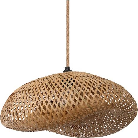 Lampada a sospensione in bambù boho Kobi 1xE27 (1/3)