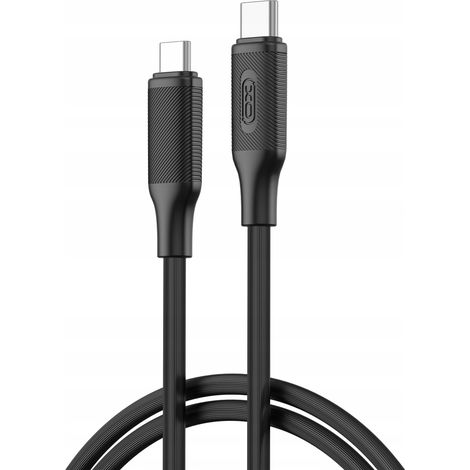 Cavo USB-C XO NB-Q265B PD - USB-C da 1,0 m, 60 W, nero (1/3)