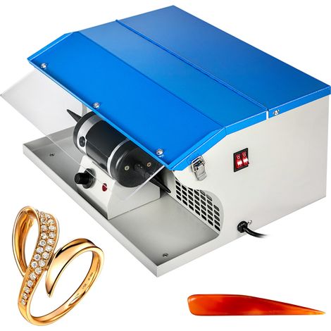 Mophorn Máquina Pulidora de Polvo de Joyería, 220V,200W, Pulidora de Joyas de Hierro, Herramienta de Pulido de Joyería máquina de pulido de joyas (1/5)