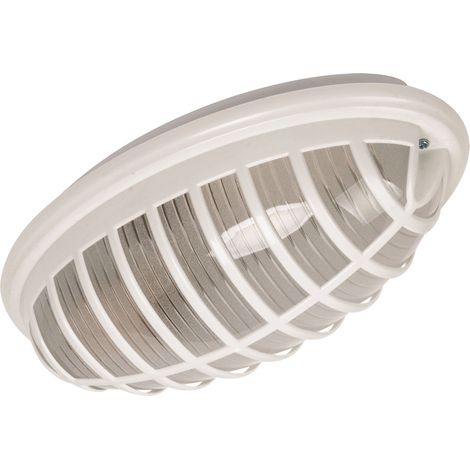 Luminaire étanche à canal blanc 26W E27 IP54 aqua Ideus 02371 (1/2)
