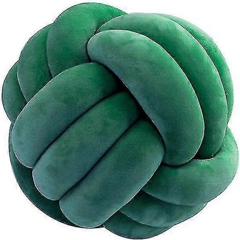 Coussin décoratif à nœuds doux (1/5)