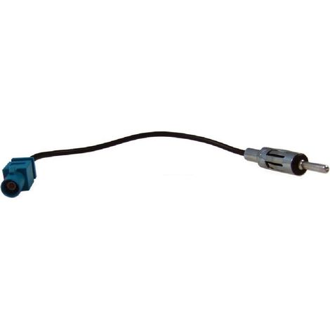 Adaptateur Antenne Fakra M DIN M compatible avec BMW Audi Citroen Peugeot Seat Skoda VW Fiat Mercedes