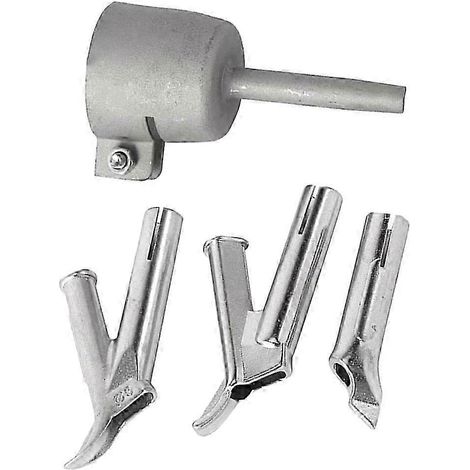 Ensemble de 4 buses de soudage rapide triangulaires rondes de 8 mm pour torche de soudage à air chaud et électrodes en plastique (1/5)
