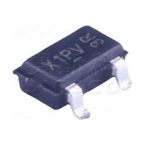 AOS AO3401A SOT-23 P-channel MOSFET - 30V - 4A, electronic component chip, 5 units.