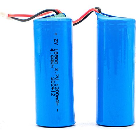 18500 Lithium-Batterie auf Lager, 3,7V elektrische Zahnbürste, Schönheitsgerät, Massagegerät, 1200mAh wiederaufladbarer Akku.