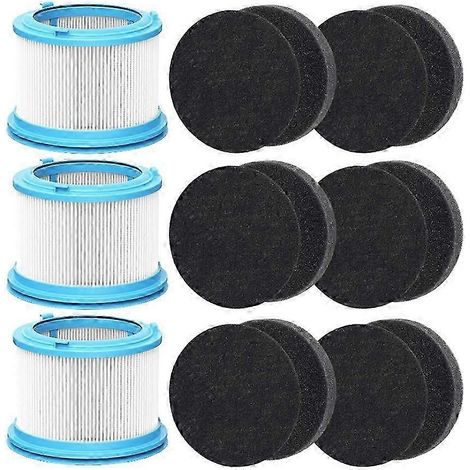 Kit de filtres de rechange pour aspirateur 4039 compatible avec les modèles PowerClean FurGuard 280W et FurFinder 200W (modèles sur pied). WHBYV (1/4)