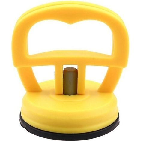 Estrattore giallo da 58 mm per riparazione ammaccature auto, ventosa per riparazione pannelli carrozzeria, strumento per montaggio schermo cellulare (1/5)