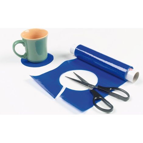Rouleau antidérapant Dycem 20 cm - Citron Vert - 2 m