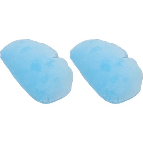 2 pièces Protections pour Béquilles Bleues - Housses Douces pour Poignées et Aisselles (1/5)