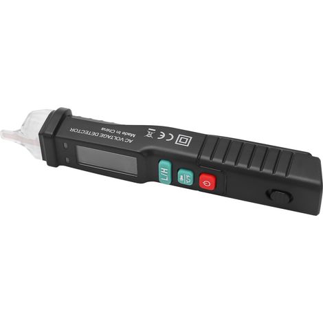 Wechselspannungsprüfstift mit automatischer Abschaltung, HD-Display, hochempfindlicher Spannungsprüfer 12–1000 V (1/5)