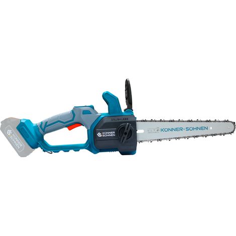 Könner & Söhnen Mini Motosega a Batteria KS MCS20V-12, 20 V, Barra da 12" (30 cm), Motore Potente, Ideale per Potatura e Taglio Legna, Leggera e Versatile (1/5)