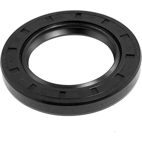 sourcing map Metric 40mm x 62mm x 8mm TC Double Edge Oil Tree Sealing Black (1/2)