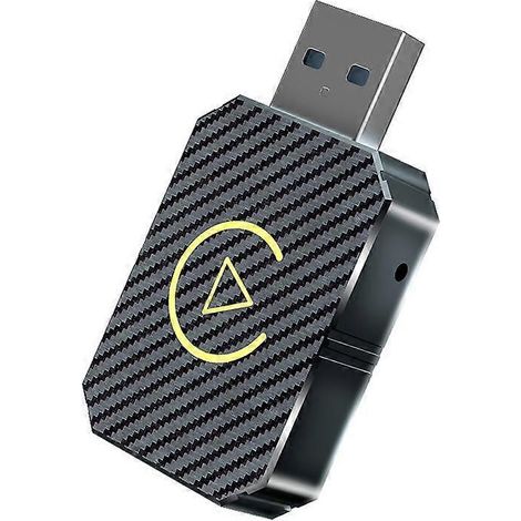 Adattatore wireless 2 in 1 per CarPlay e Android Auto, mini box intelligente, dongle USB, connessione WiFi veloce, plug and play. (1/5)