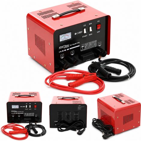 Rectificador con arrancador 180A 12/24V Carcasa sólida  Kraft&Dele (1/5)