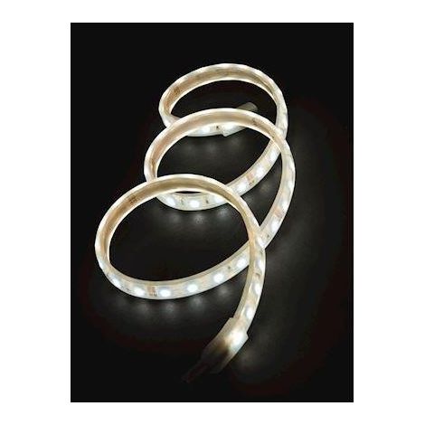 Bandeau ruban LED souple étanche long 1m 15W/m 4000K 880lm/m alim 24V (non incl.) IP68 FortFlex Europole