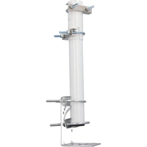 Kit de montage Starlink en acier inoxydable pour antenne parabolique rectangulaire V2 (support mural court pour toit). (1/5)