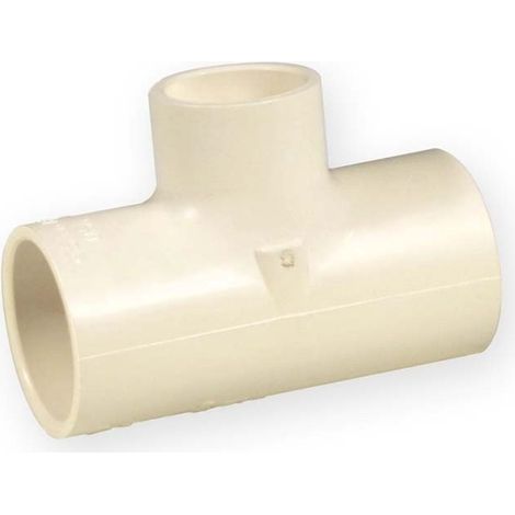 Te reductora KW/KW/KW PVC-C 3/4x3/4x1/2"