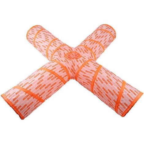Tunnel pliable pour chat, jouet pour chaton, grand tube de jeu à 2/3/4 voies, été-D-