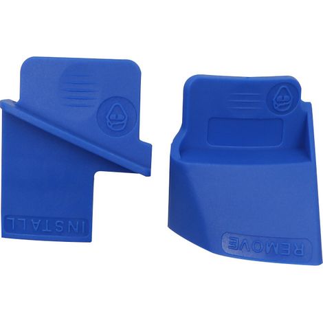 Paire d'outils d'installation de poulies de courroie – Outil de tension pour démontage 43 mm × 32,9 mm + 32,5 mm × 49,7 mm en plastique (1/4)
