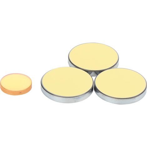 Jeu de Lentilles Laser 3 Pièces avec Miroirs Réfléchissants et Lentille de Focalisation pour Graveur Laser (1/5)