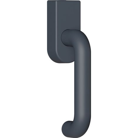 Poignée fenêtre 111PBFGA PA 92 gris 30mm verrouillable HEWI
