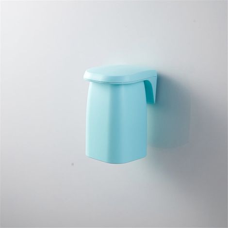 Support Murale Magnetique - Porte-Brosse A Dents Et Gobelet - Pour Salle De Bain - Lot Familial 3 Pièces (1/5)