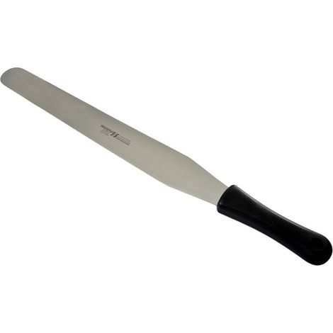 Svanera, spatola flessibile cm 21,5 in acciaio, manico nylon qualità professionale (1/3)