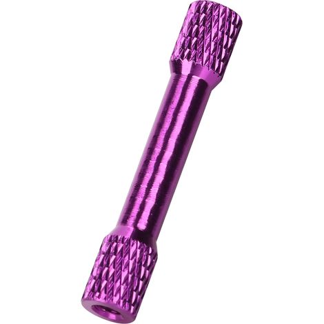Entretoise M3x35mm Aluminium Anodisé Violet, Colonne Filetée Interne, 10 Pièces pour Drone (1/4)
