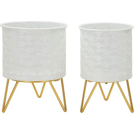 Coppia Vasi Stile Classico cm Ø 16X20 - 13X20 - CARLYOPPIA (1/5)