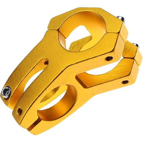 Downhill-Fahrradvorbau, universell, 3,18 x 4 cm, gold