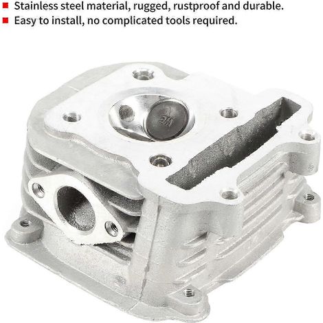 Culasse à gros alésage de 2,3 pouces pour scooter, cyclomoteur et quad 4 temps GY6 125cc/150cc avec moteur (1/2)