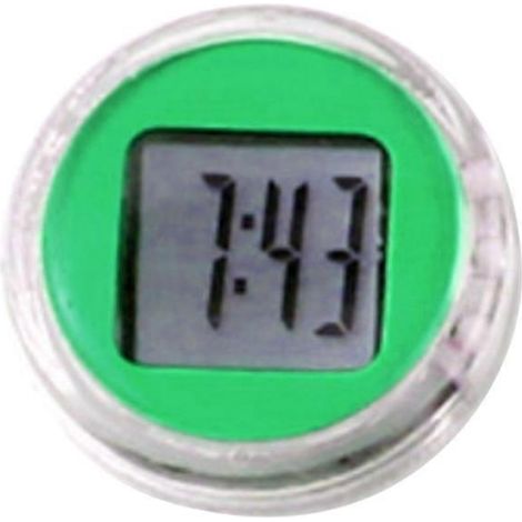 Horloge miniature étanche pour moto, affichage numérique adhésif, décoration de bureau (1/5)