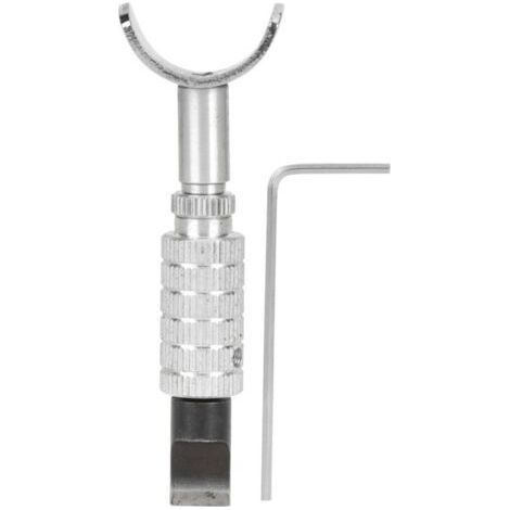 Tungsten Steel Ball Rotary Leather Carving Tool - M2 Steel Head with Bearing, DIY Manual Craft (1/5)