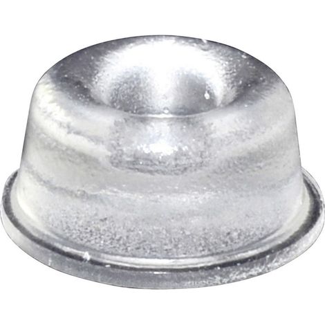TOOLCRAFT PD2210C Gerätefuß selbstklebend, rund Transparent (Ø x H) 22.3 mm x 10.1 mm 1 St.