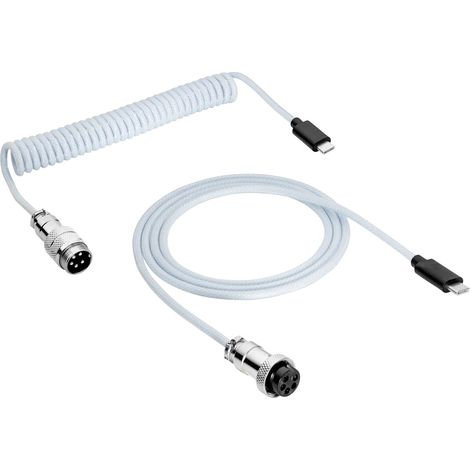 Akyga USB-Kabel USB 2.0 USB-C® Stecker 3.00 m Weiß AK-USB-49