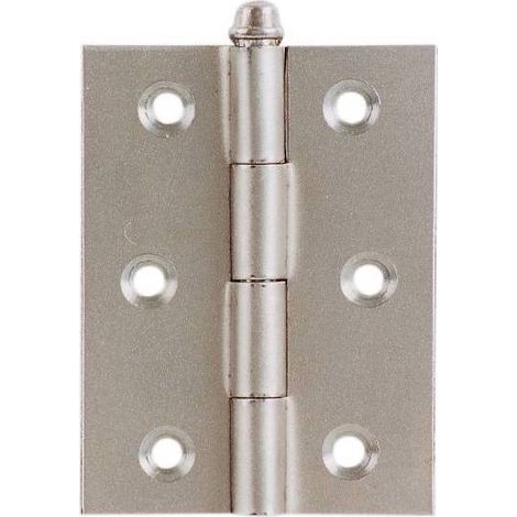 CERNIERA ALDEGHI PESANTE MM.127X127 ZINCATA. Prezzo per 1 pezzo.