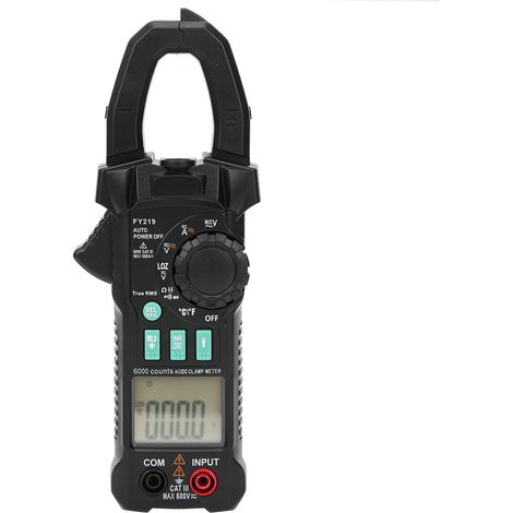 Zangenmessgerät FY219 Hochpräzisions-Multimeter Digitaltester für Spannungs-, Strom- und Temperaturmessung (1/5)