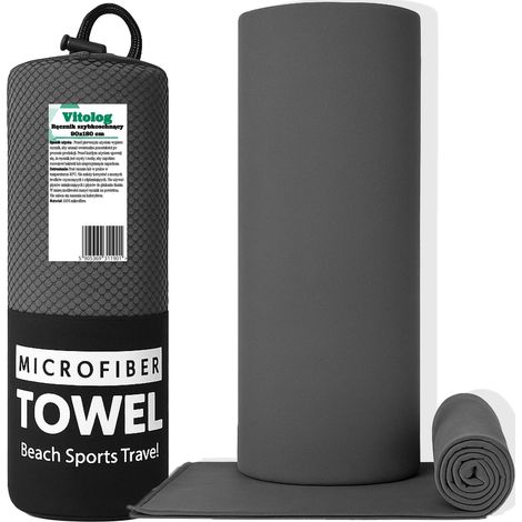 Toalla de playa de microfibra de secado r谩pido para gimnasio, 90x180 cm